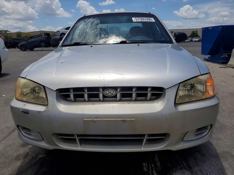57505306 :رقم المزاد ، KMHCG45C42U308444 vin ، 2002 Hyundai Accent مزاد بيع