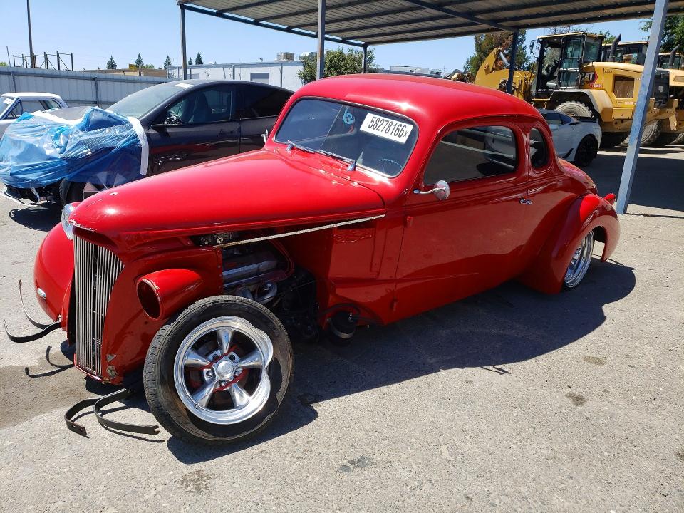 58278166 :رقم المزاد ، 6EB0931882 vin ، 1937 Chevrolet Master Deluxe مزاد بيع