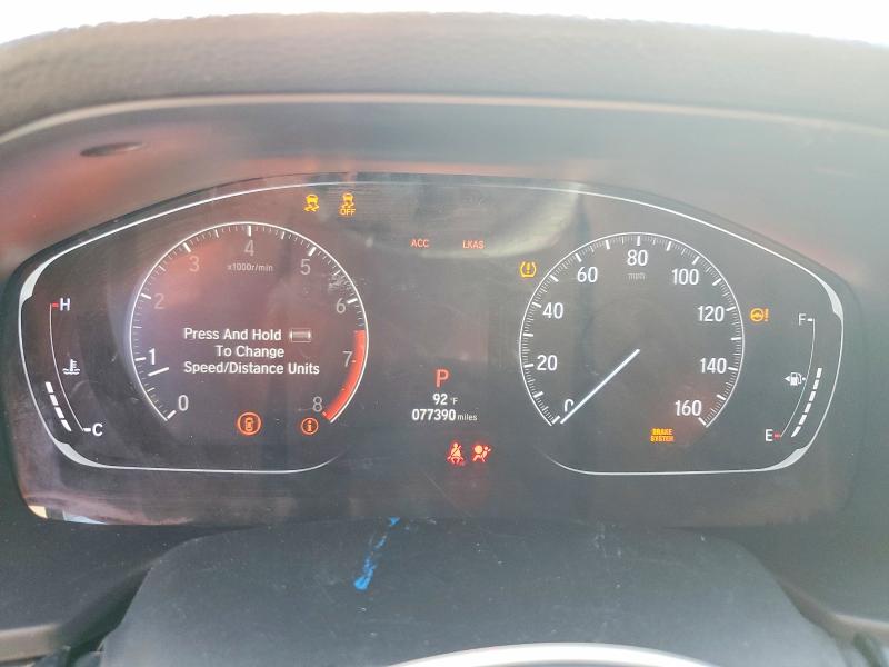 56715416 :رقم المزاد ، 1HGCV1F18JA244433 vin ، 2018 Honda Accord مزاد بيع