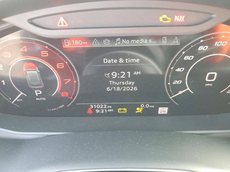 57369396 :رقم المزاد ، WU1ARBF10RD005696 vin ، 2024 Audi Rs Q8 مزاد بيع