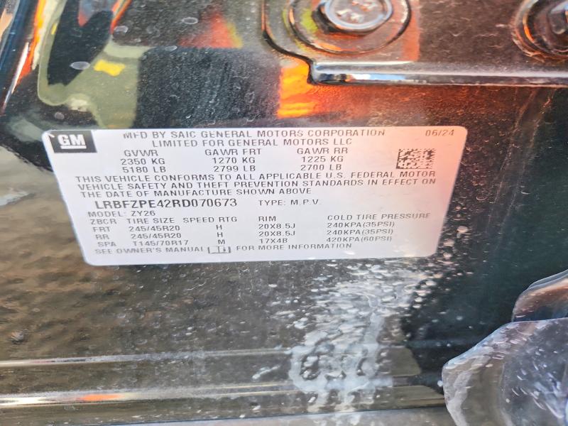 Продаж на аукціоні авто 2024 Buick Envision, vin: LRBFZPE42RD070673, номер лоту: 54901156