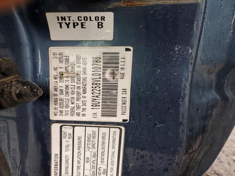 Продажа на аукционе авто 1997 Acura 3.0cl, vin: 19UYA2258VL010786, номер лота: 58307946