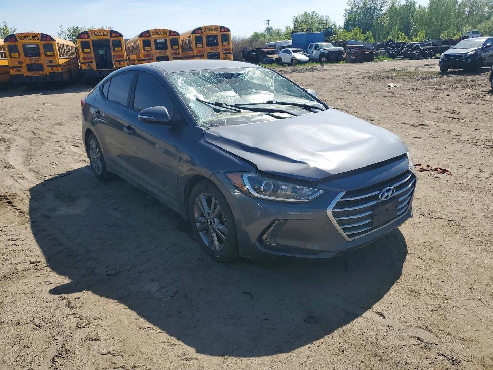55760166 :رقم المزاد ، KMHD84LFXHU419572 vin ، 2017 Hyundai Elantra مزاد بيع
