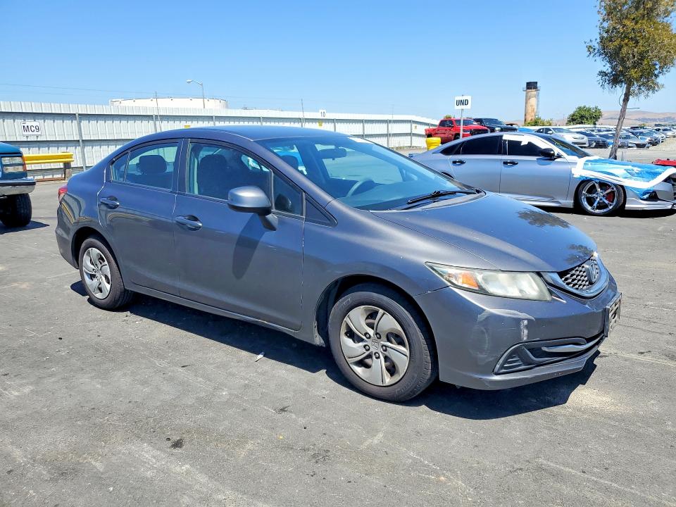2013 Honda Civic მანქანა იყიდება აუქციონზე, vin: 2HGFB2F57DH597976, აუქციონის ნომერი: 55331746