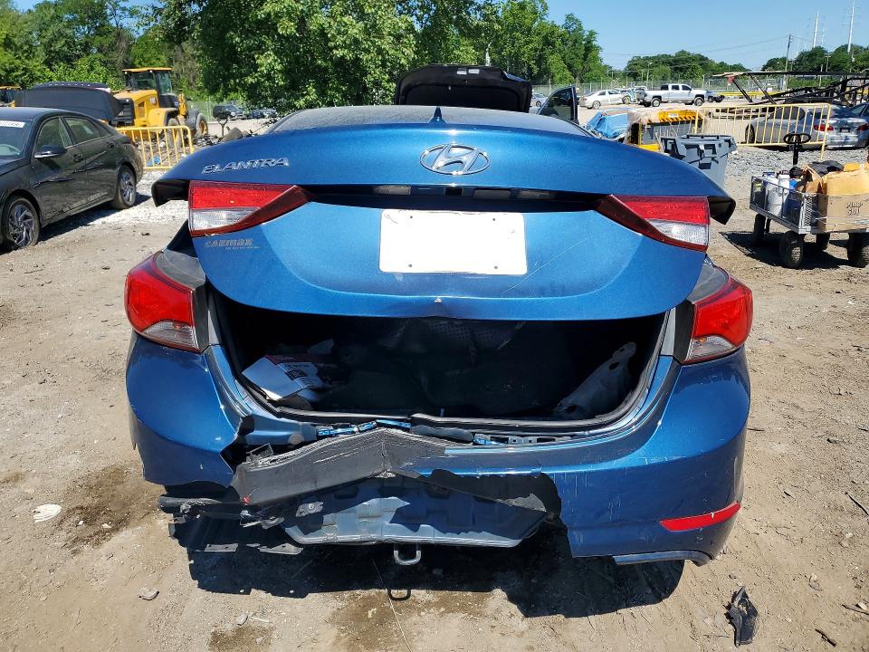Aukcja sprzedaży 2015 Hyundai Elantra, vin: KMHDH4AEXFU252461, numer aukcji: 55397166