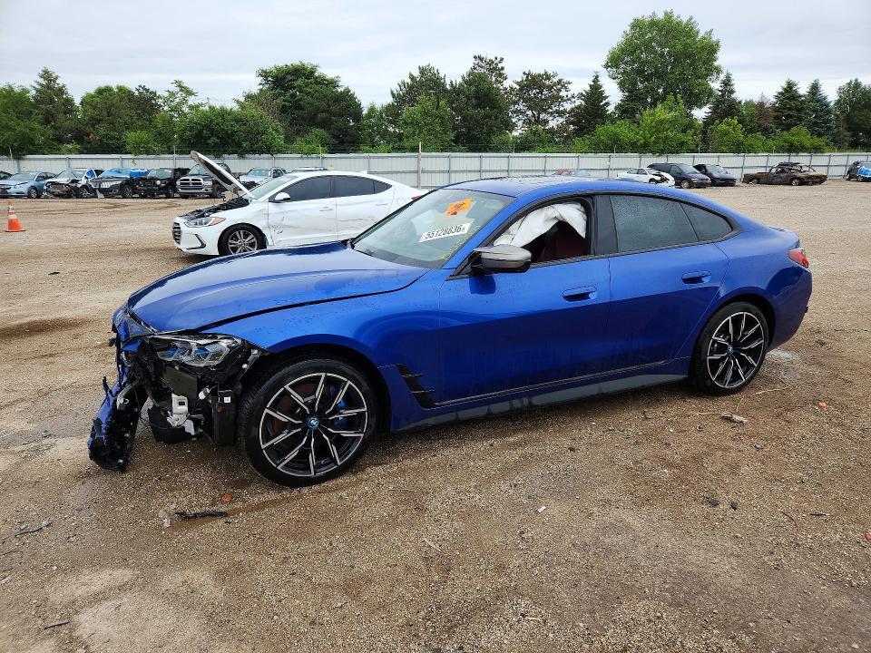 Продаж на аукціоні авто 2024 Bmw I4, vin: WBY33AW09RFR75073, номер лоту: 55128836