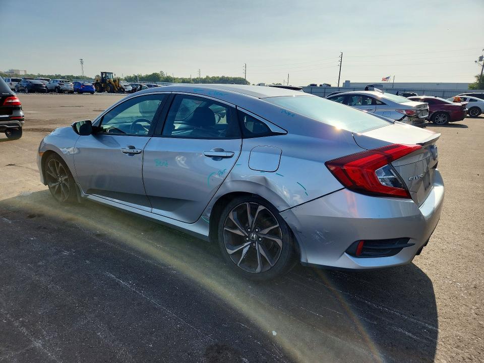 Aukcja sprzedaży 2020 Honda Civic, vin: 19XFC2F8XLE007365, numer aukcji: 58272566