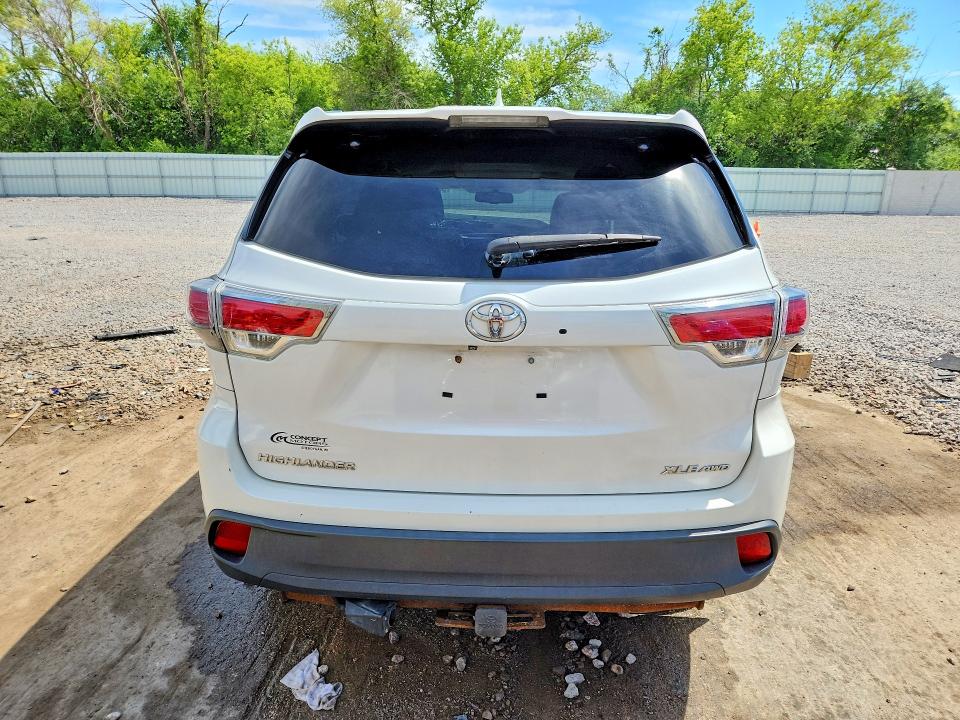 2014 Toyota Highlander მანქანა იყიდება აუქციონზე, vin: 5TDJKRFH6ES060823, აუქციონის ნომერი: 56153206
