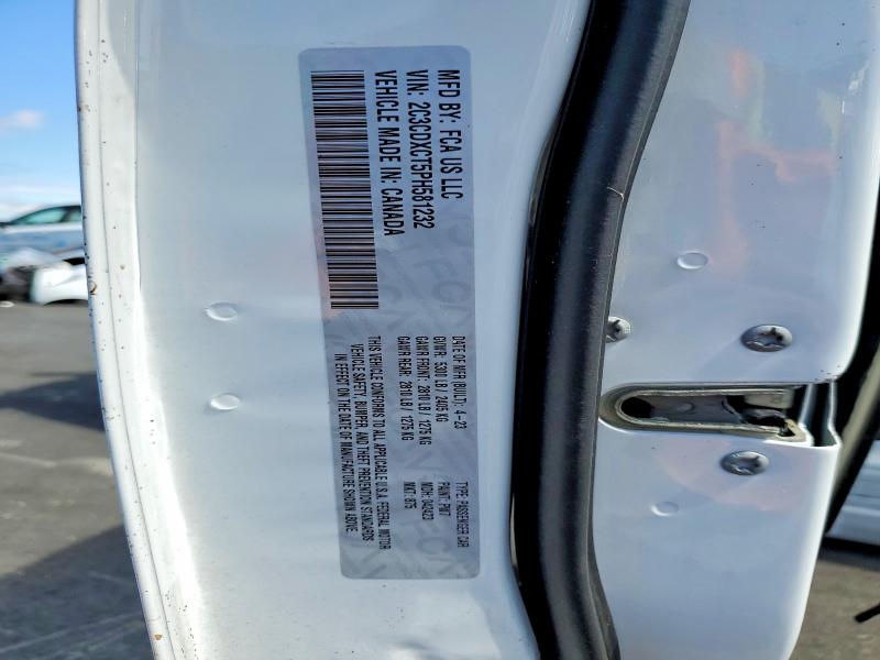 Продаж на аукціоні авто 2023 Dodge Charger, vin: 2C3CDXCT5PH581232, номер лоту: 58300556