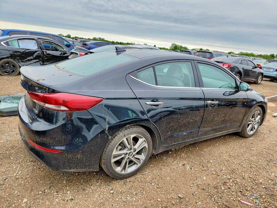 55107166 :رقم المزاد ، 5NPD84LF7HH004983 vin ، 2017 Hyundai Elantra مزاد بيع
