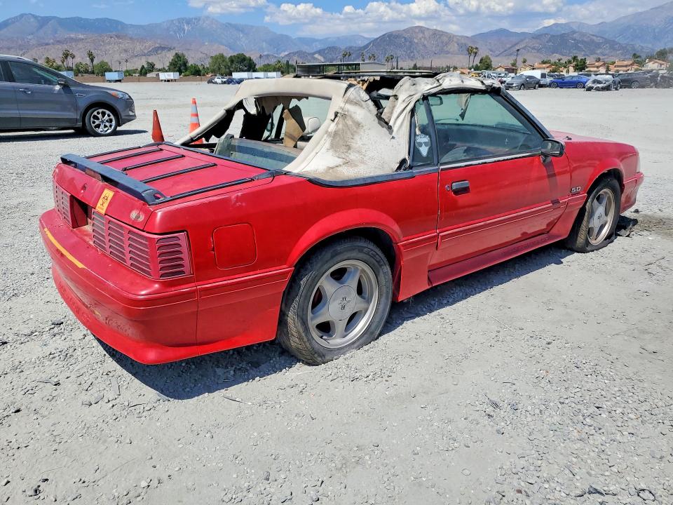 1991 Ford Mustang მანქანა იყიდება აუქციონზე, vin: 1FACP45E5MF131616, აუქციონის ნომერი: 57375426