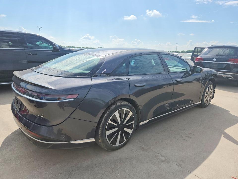 55065116 :رقم المزاد ، 50EA1PFA4PA007091 vin ، 2023 Lucid Motors Air مزاد بيع