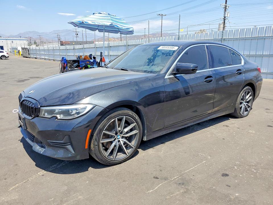 2019 Bmw 330i მანქანა იყიდება აუქციონზე, vin: 3MW5R1J55K8B00662, აუქციონის ნომერი: 58695596