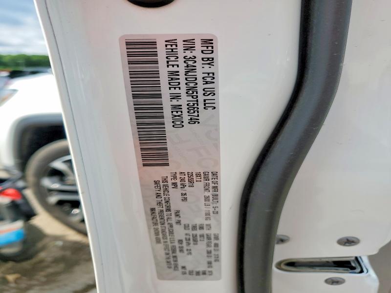 55817196 :رقم المزاد ، 3C4NJDCN5PT565746 vin ، 2023 Jeep Compass مزاد بيع