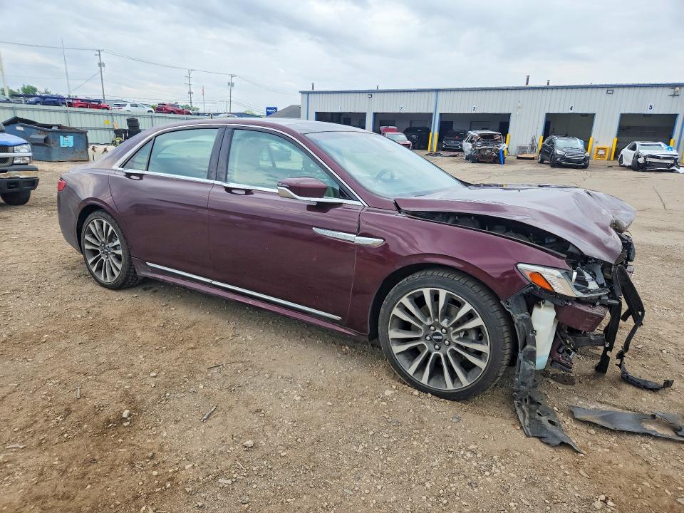 56533516 :رقم المزاد ، 1LN6L9SK3H5605547 vin ، 2017 Lincoln Continental مزاد بيع
