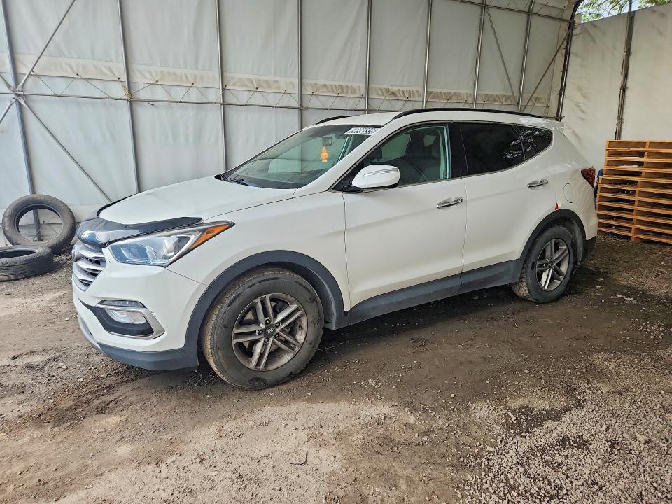 56995316 :رقم المزاد ، 5XYZUDLB0JG517018 vin ، 2018 Hyundai Santa Fe Sport مزاد بيع