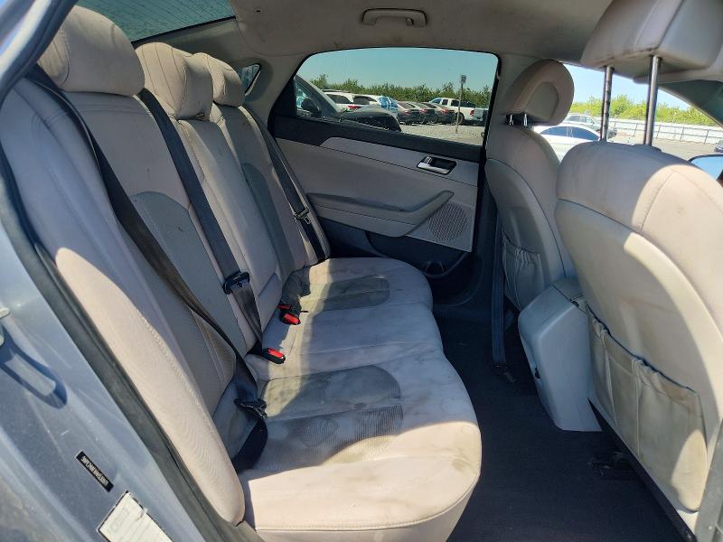 2017 Hyundai Sonata მანქანა იყიდება აუქციონზე, vin: 5NPE24AFXHH530971, აუქციონის ნომერი: 57585626