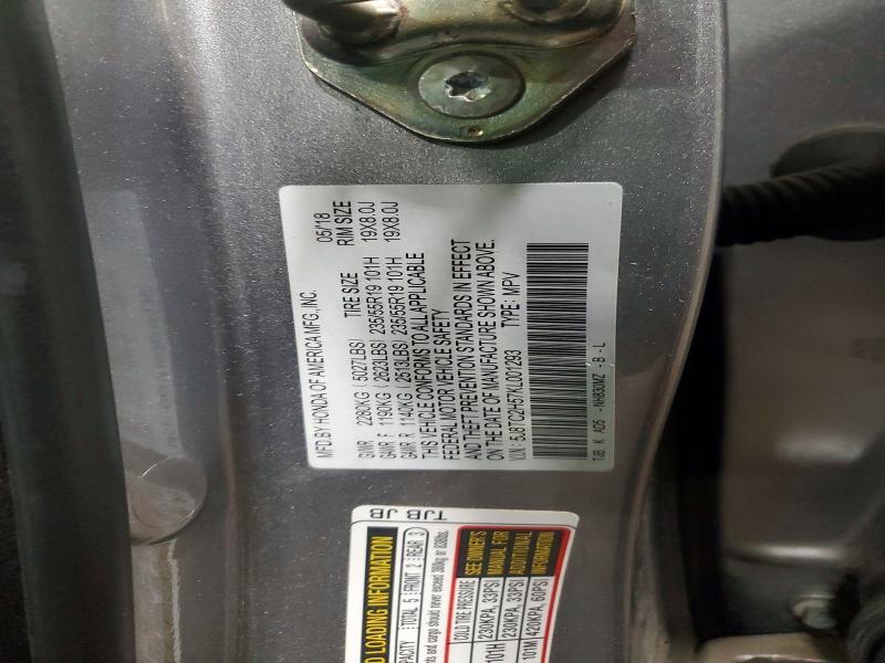 2019 Acura Rdx მანქანა იყიდება აუქციონზე, vin: 5J8TC2H57KL001293, აუქციონის ნომერი: 56650936