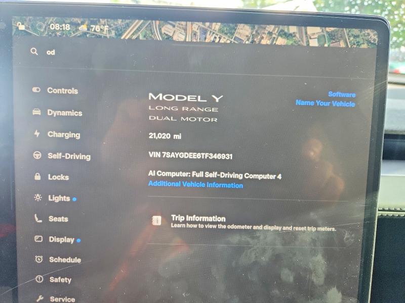 Продажа на аукционе авто 2026 Tesla Model Y, vin: 7SAYGDEE6TF346931, номер лота: 54973406