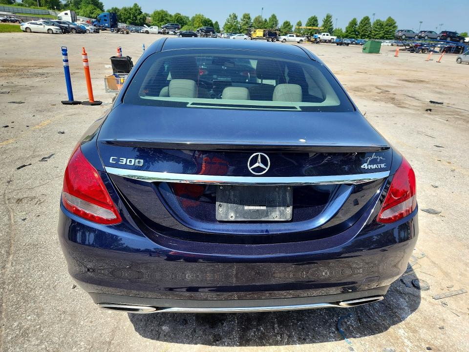58402206 :رقم المزاد ، 55SWF4KB0HU225478 vin ، 2017 Mercedes-benz C مزاد بيع