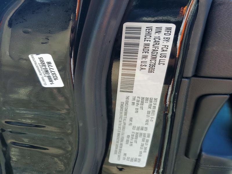 Aukcja sprzedaży 2021 Jeep Grand Cherokee, vin: 1C4RJFAGXMC735656, numer aukcji: 58799416