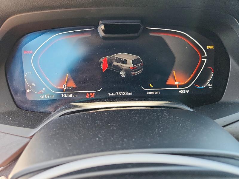 2022 Bmw X7 მანქანა იყიდება აუქციონზე, vin: 5UXCW2C04N9J48995, აუქციონის ნომერი: 55617596