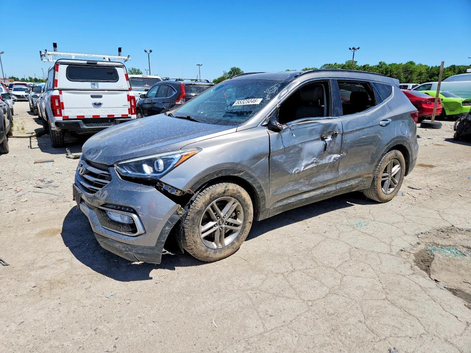 55325046 :رقم المزاد ، 5XYZUDLB5HG412999 vin ، 2017 Hyundai Santa Fe Sport مزاد بيع