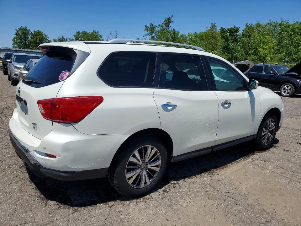 2017 Nissan Pathfinder მანქანა იყიდება აუქციონზე, vin: 5N1DR2MM0HC648489, აუქციონის ნომერი: 55867166