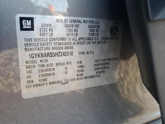 Продажа на аукционе авто 2017 Cadillac Xt5, vin: 1GYKNARS5HZ242918, номер лота: 58452746