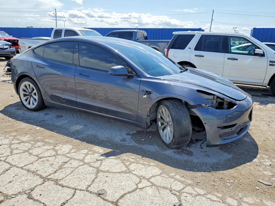 Продажа на аукционе авто 2022 Tesla Model 3, vin: 5YJ3E1EB5NF288105, номер лота: 57260206