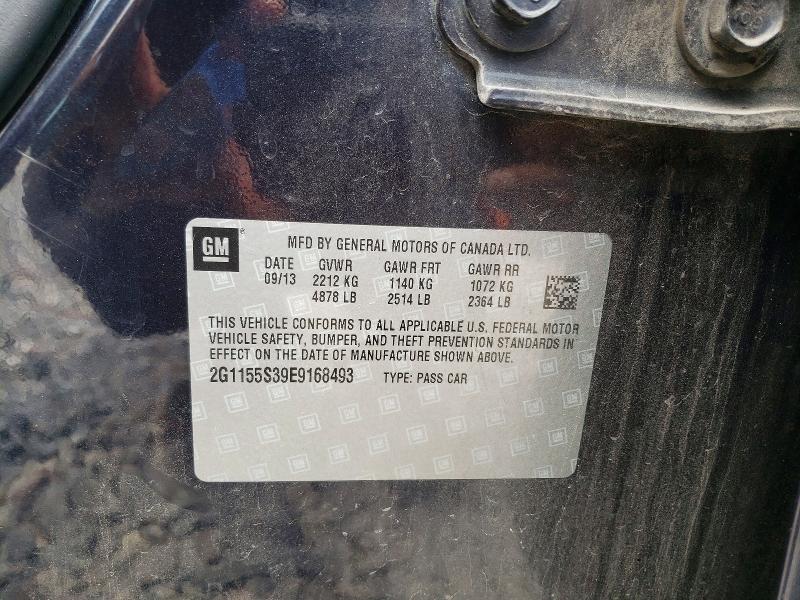Aukcja sprzedaży 2014 Chevrolet Impala, vin: 2G1155S39E9168493, numer aukcji: 59116106