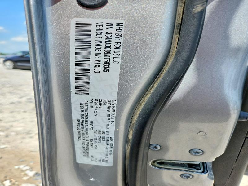 Продаж на аукціоні авто 2021 Jeep Compass, vin: 3C4NJDCB9MT583345, номер лоту: 56628066