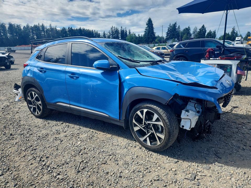 55911356 :رقم المزاد ، KM8K5CA33NU901248 vin ، 2022 Hyundai Kona مزاد بيع