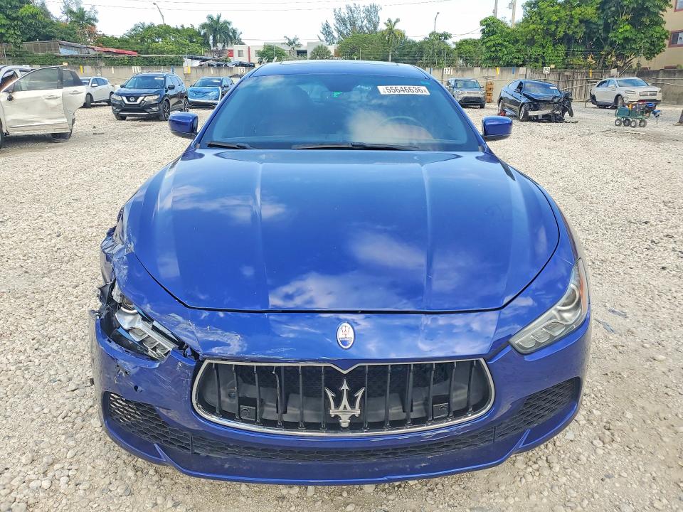 55646636 :رقم المزاد ، ZAM57RSA7G1185238 vin ، 2016 Maserati Ghibli مزاد بيع