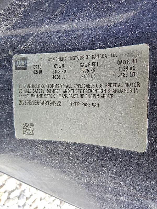 Продажа на аукционе авто 2010 Chevrolet Camaro, vin: 2G1FG1EV6A9194923, номер лота: 57972336