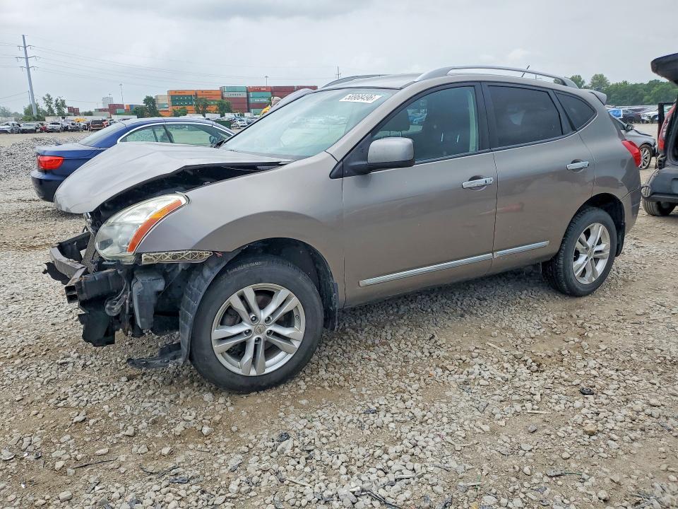 58968496 :رقم المزاد ، JN8AS5MV6CW351096 vin ، 2012 Nissan Rogue مزاد بيع