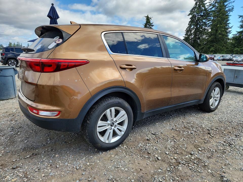 Aukcja sprzedaży 2017 Kia Sportage, vin: KNDPMCAC5H7120909, numer aukcji: 54720946
