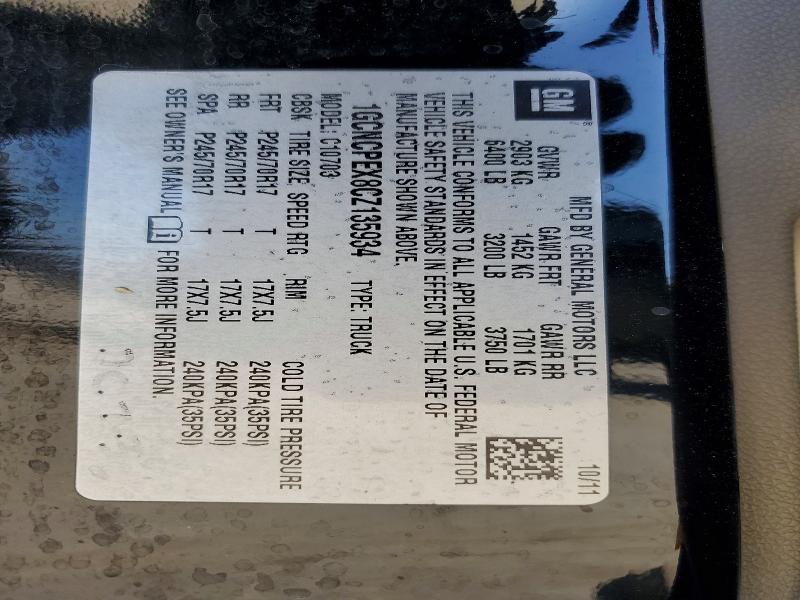 Продажа на аукционе авто 2012 Chevrolet Silverado, vin: 1GCNCPEX8CZ135934, номер лота: 57456186