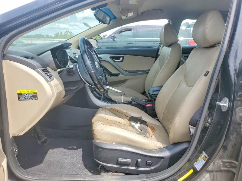 2014 Hyundai Elantra მანქანა იყიდება აუქციონზე, vin: KMHDH4AE7EU087032, აუქციონის ნომერი: 55709526