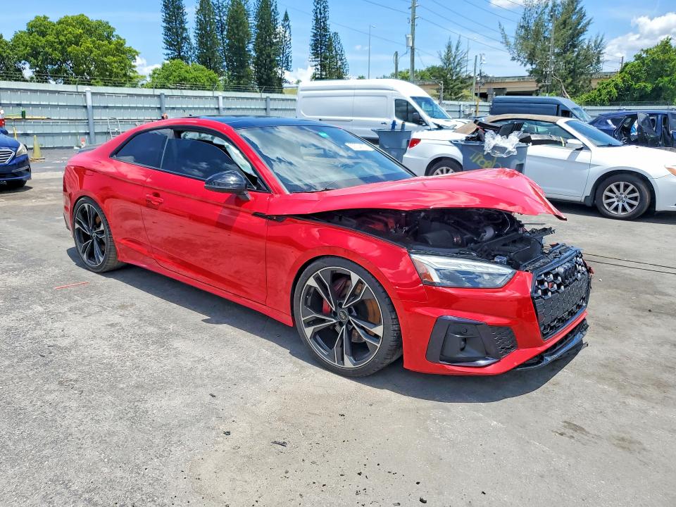 59334176 :رقم المزاد ، WAUP4AF54NA028149 vin ، 2022 Audi S5 مزاد بيع