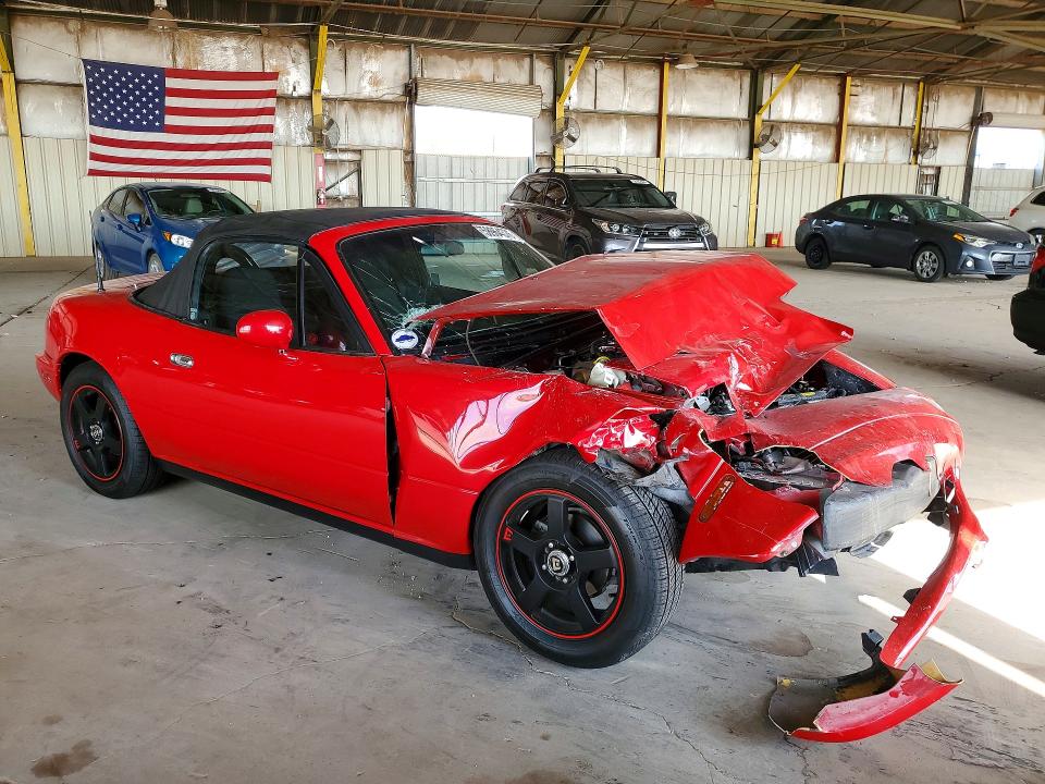 1990 Mazda Mx-5 Miata მანქანა იყიდება აუქციონზე, vin: JM1NA3515L0118670, აუქციონის ნომერი: 58964376