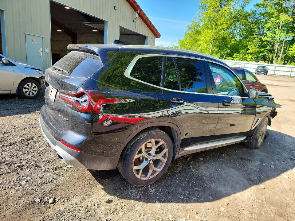 2022 Bmw X3 მანქანა იყიდება აუქციონზე, vin: 5UX43DP05N9J77733, აუქციონის ნომერი: 55697966
