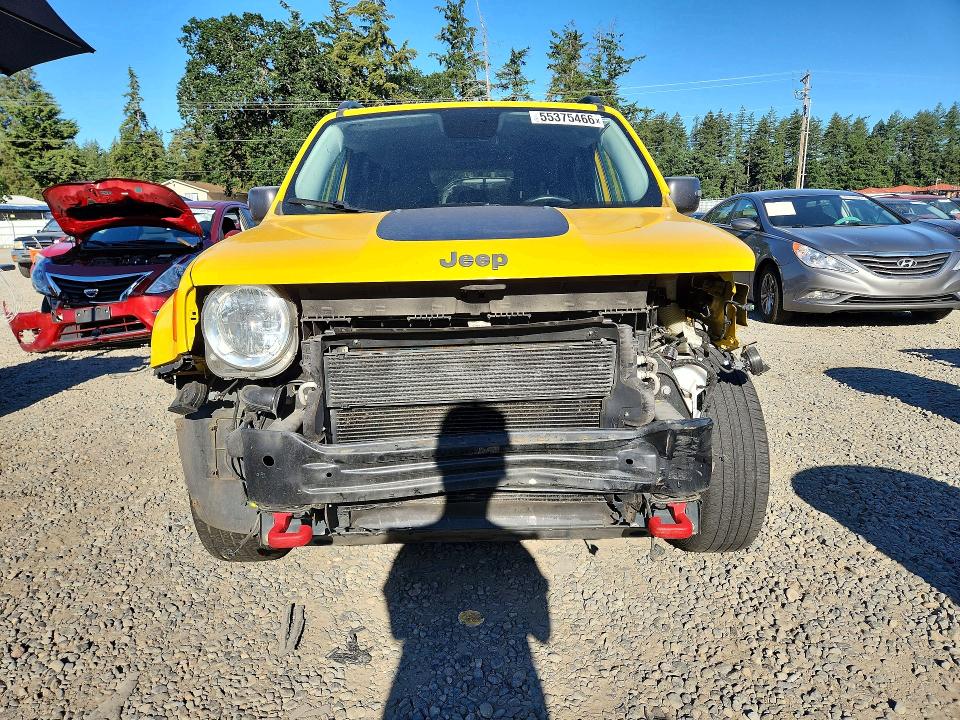 Продажа на аукционе авто 2017 Jeep Renegade, vin: ZACCJBCB6HPF18204, номер лота: 55375466