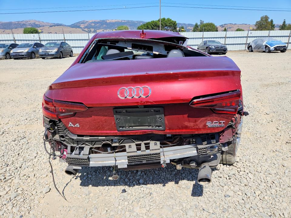 57694556 :رقم المزاد ، WAUENAF42JA010139 vin ، 2018 Audi A4 مزاد بيع