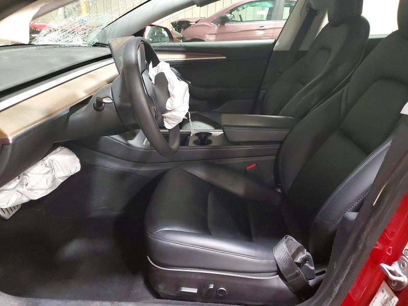 Продажа на аукционе авто 2021 Tesla Model 3, vin: 5YJ3E1EC5MF990982, номер лота: 58918966