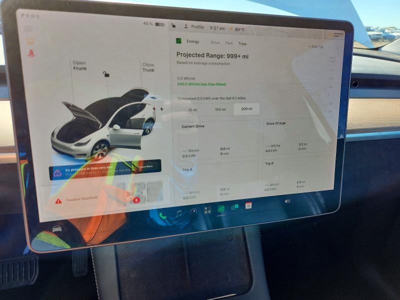2021 Tesla Model Y მანქანა იყიდება აუქციონზე, vin: 5YJYGDEE1MF209135, აუქციონის ნომერი: 56933266