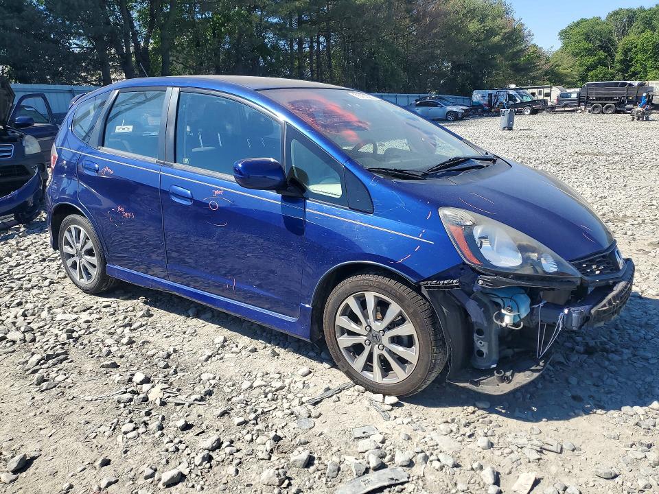 2013 Honda Fit მანქანა იყიდება აუქციონზე, vin: JHMGE8H52DC062470, აუქციონის ნომერი: 55430926