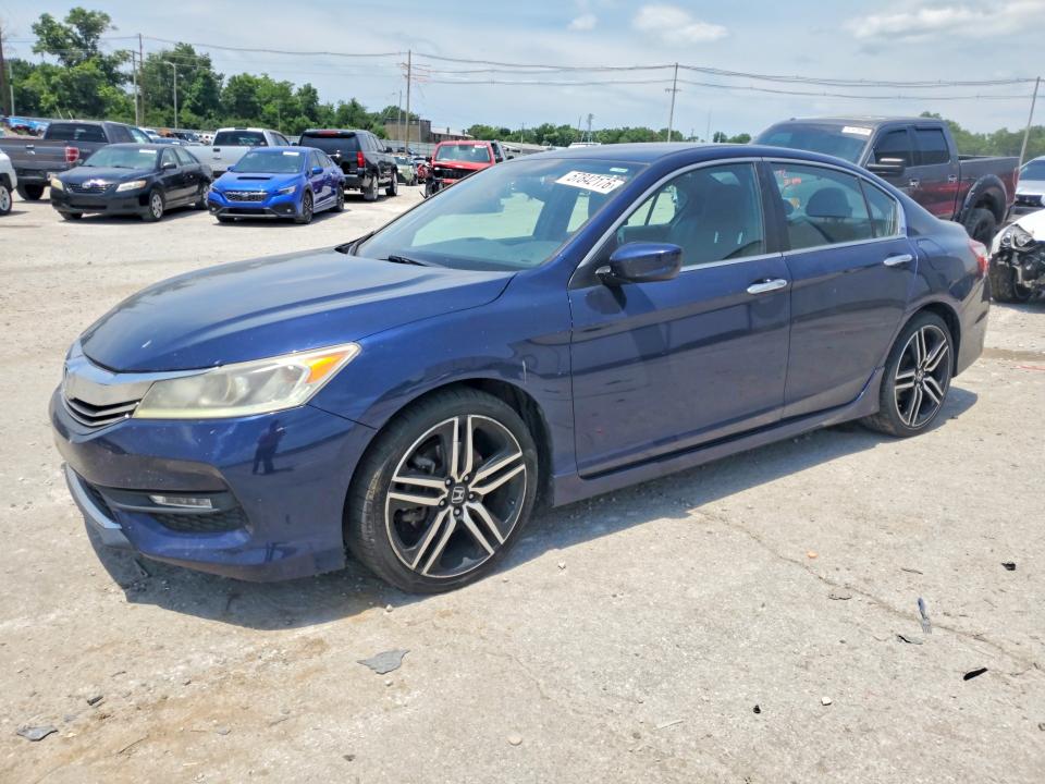 2017 Honda Accord მანქანა იყიდება აუქციონზე, vin: 1HGCR2F50HA016675, აუქციონის ნომერი: 57842176