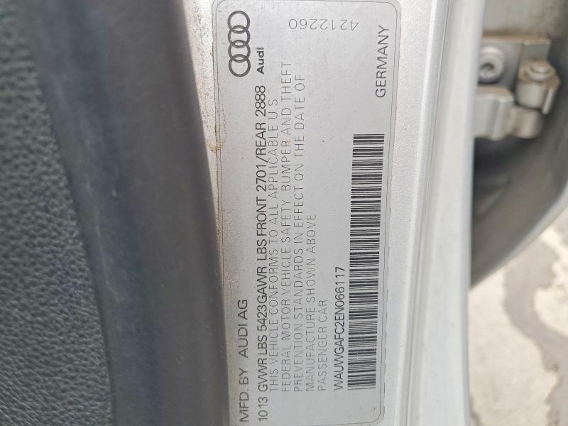Aukcja sprzedaży 2014 Audi A7, vin: WAUWGAFC2EN066117, numer aukcji: 56758976