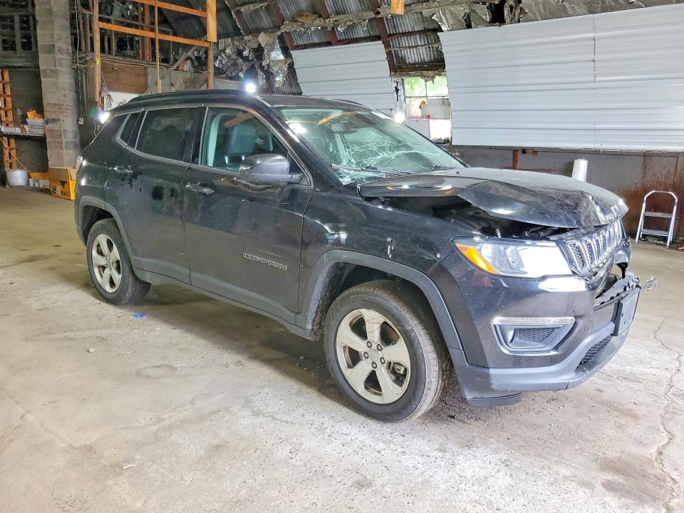 57255906 :رقم المزاد ، 3C4NJDBBXLT107217 vin ، 2020 Jeep Compass مزاد بيع